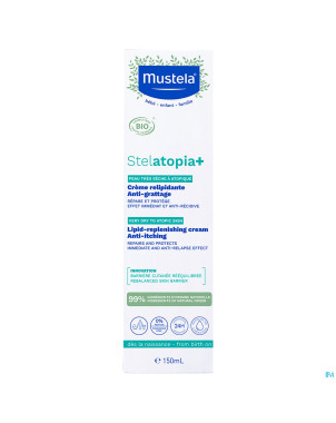Mustela pa stelatopia+ cr relipidante a/grat.150ml