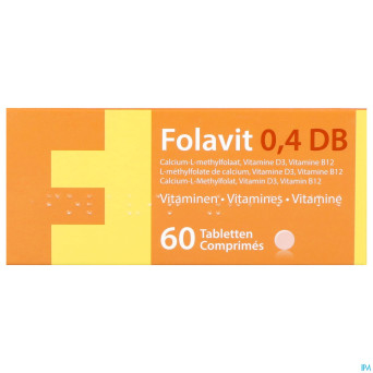 Folavit 0,4mg db    comp 60