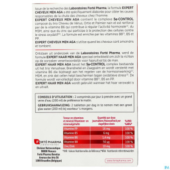 Expert cheveux men aga    comp 60