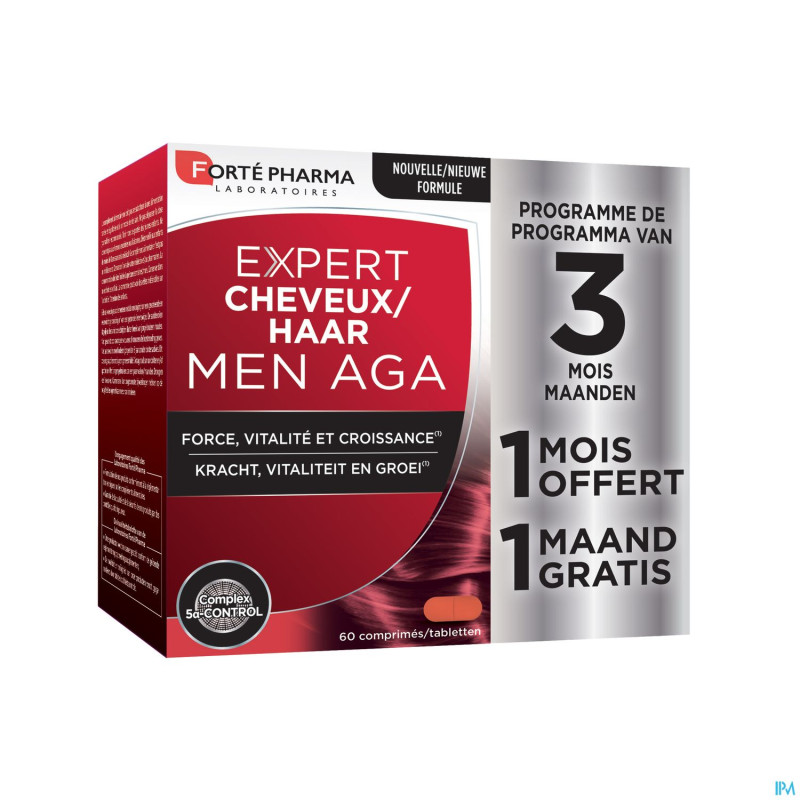 Expert cheveux men aga    comp 180
