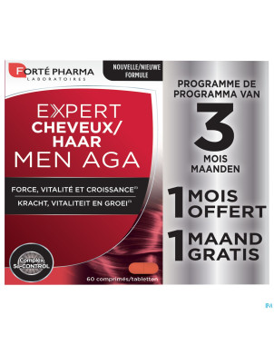 Expert cheveux men aga    comp 180