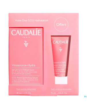 Caudalie coffret vinosource hydra 2 prod