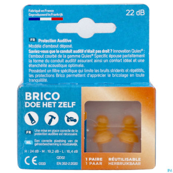 Quies protection auditive specific bricolage