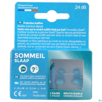 Quies protection auditive specific sommeil