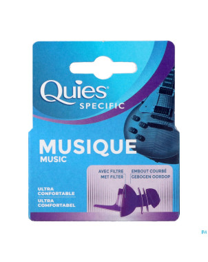 Quies protection auditive specific musique