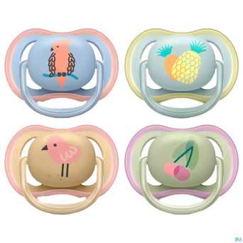 Philips avent sucette +0m air mix fruits
