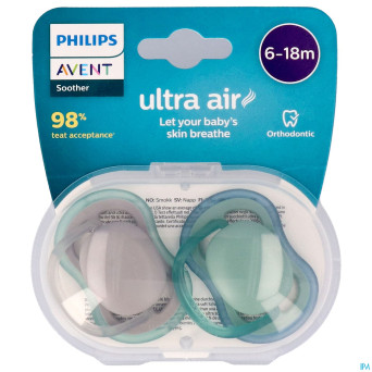 Philips avent sucette +6m air neutral