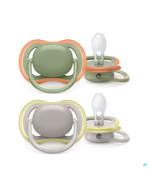 Philips avent sucette +6m air olive