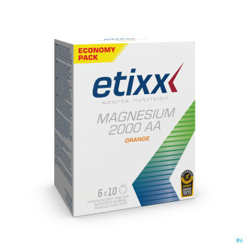 Etixx magnesium 2000 aa    comp efferv. 6x10