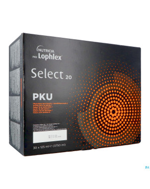 Pku lophlex select 20 the peche    30x125ml