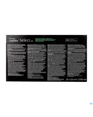 Pku lophlex select 20 the menthe    30x125ml