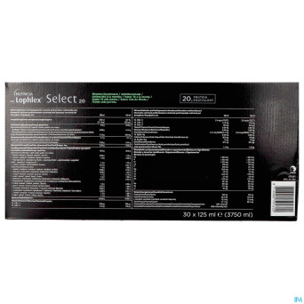 Pku lophlex select 20 the menthe    30x125ml