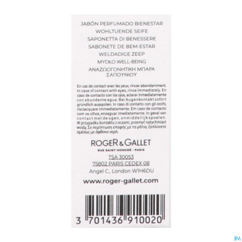 Roger&gallet bois orange savon 100g