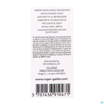 Roger&gallet osmanthus savon   100g