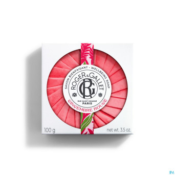 Roger&gallet gingembre rouge savon 100g