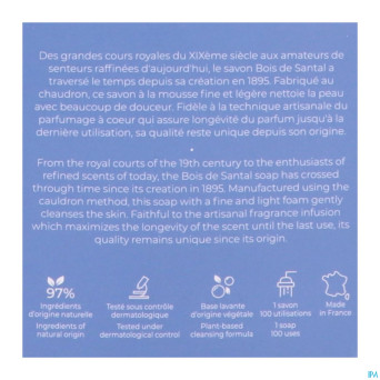 Roger&gallet santal savon 100g