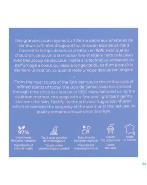 Roger&gallet santal savon 100g