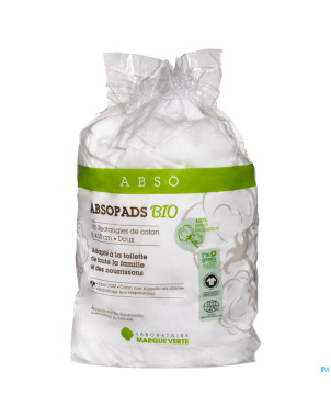 Marque v absopads bio rectangle coton 8x10cm   180