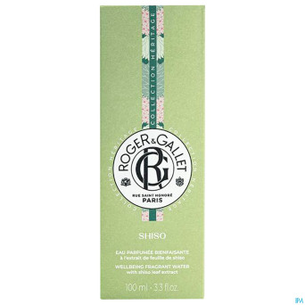 Roger&gallet shiso eau parfumee 100ml