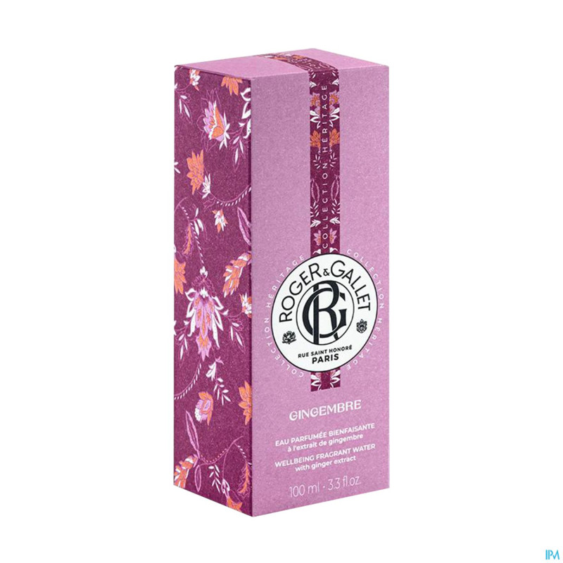 Roger&gallet gingembre eau parfumee 100ml