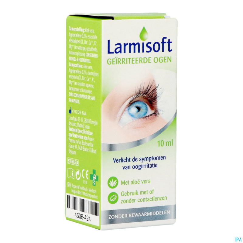 Larmisoft irritation oculaire  10ml