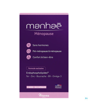 Vitavea manhae menopause 3 mois    caps 90