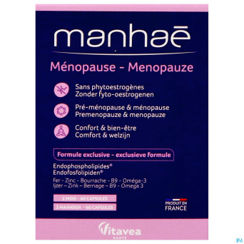 Vitavea manhae menopause 2 mois    caps 60