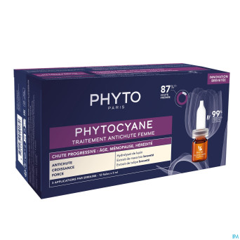 Phytocyane traitement chute progressive amp 12x5ml