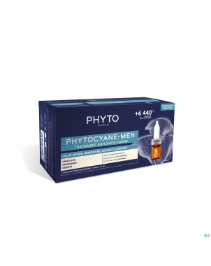 Phytocyane men trait. chute progr. fioles 12x3,5ml