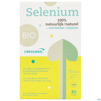 Cressana bio selenium + cresson fontaine caps 30