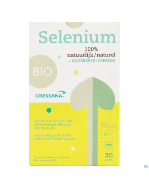 Cressana bio selenium + cresson fontaine caps 30