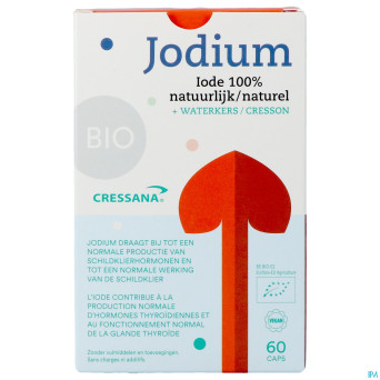 Cressana bio jodium+chlorella+cresson font.caps 60