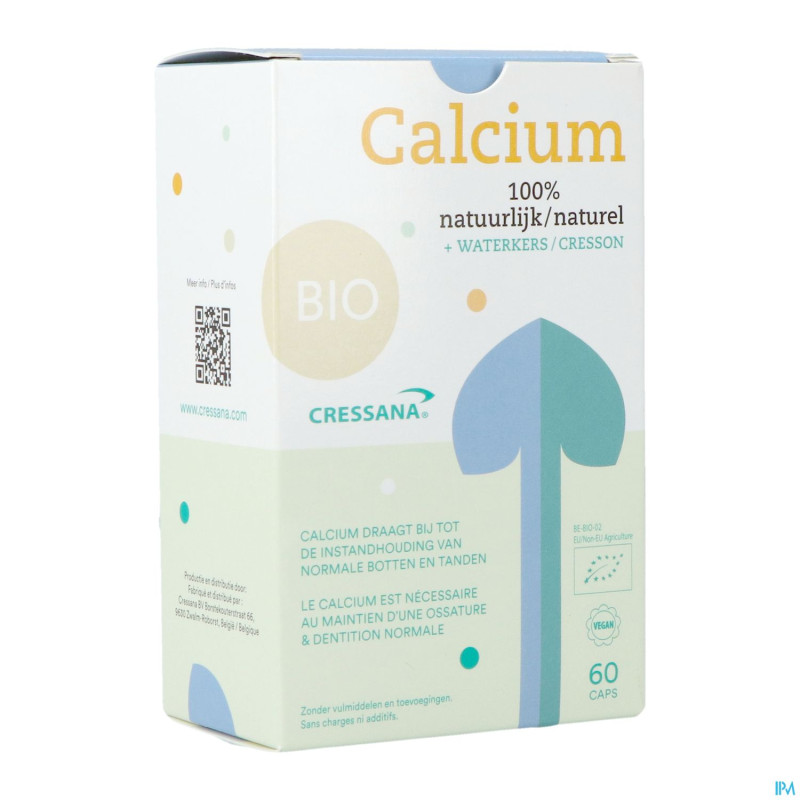 Cressana bio calcium + cresson fontaine caps 60