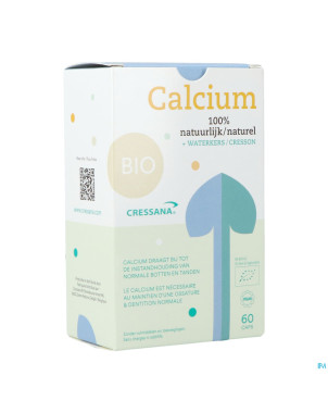 Cressana bio calcium + cresson fontaine caps 60