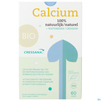 Cressana bio calcium + cresson fontaine caps 60