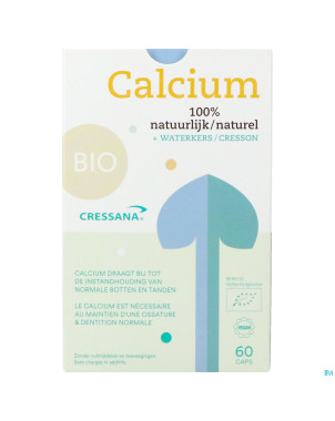 Cressana bio calcium + cresson fontaine caps 60