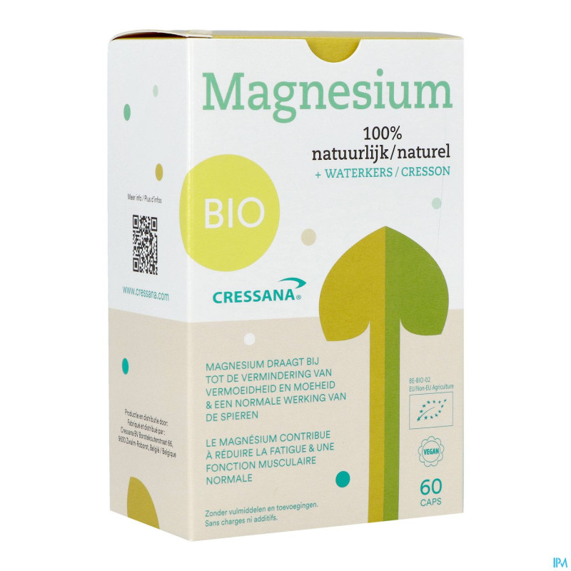 Cressana bio magnesium + cresson fontaine caps 60