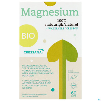 Cressana bio magnesium + cresson fontaine caps 60