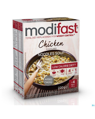 Modifast lcd chicken noodles sach 4x55g
