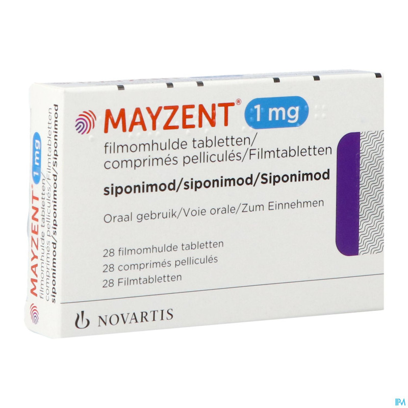 Mayzent 1,00mg comp pell  28