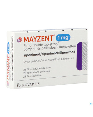 Mayzent 1,00mg comp pell  28