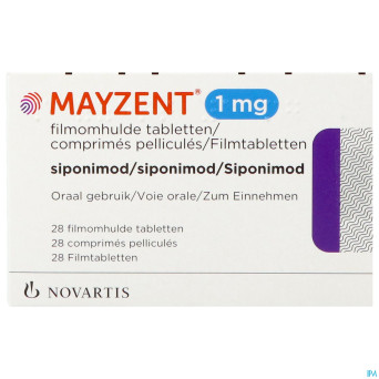 Mayzent 1,00mg comp pell  28