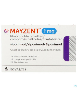 Mayzent 1,00mg comp pell  28