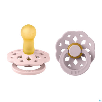 Bibs 2 sucette boheme duo blossom/lilac 2