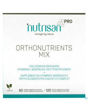 Orthonutrients mix    v-caps 60 + v-caps 120 nf