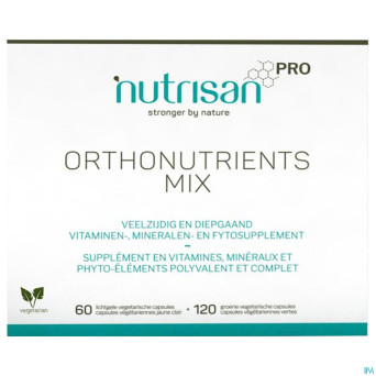 Orthonutrients mix    v-caps 60 + v-caps 120 nf