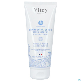 Vitry les essentiels sh scrub sel marin    200ml