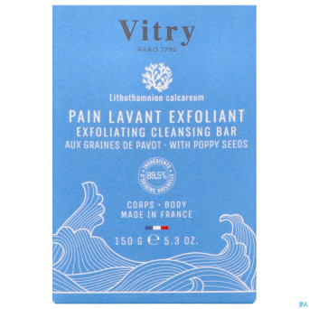 Vitry les essentiels pain lavant exfoliant    150g