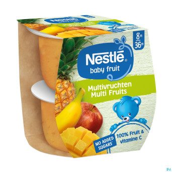 Nestle baby fruit multifruits    2x130g