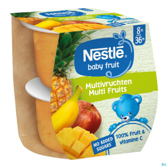 Nestle baby fruit multifruits    2x130g